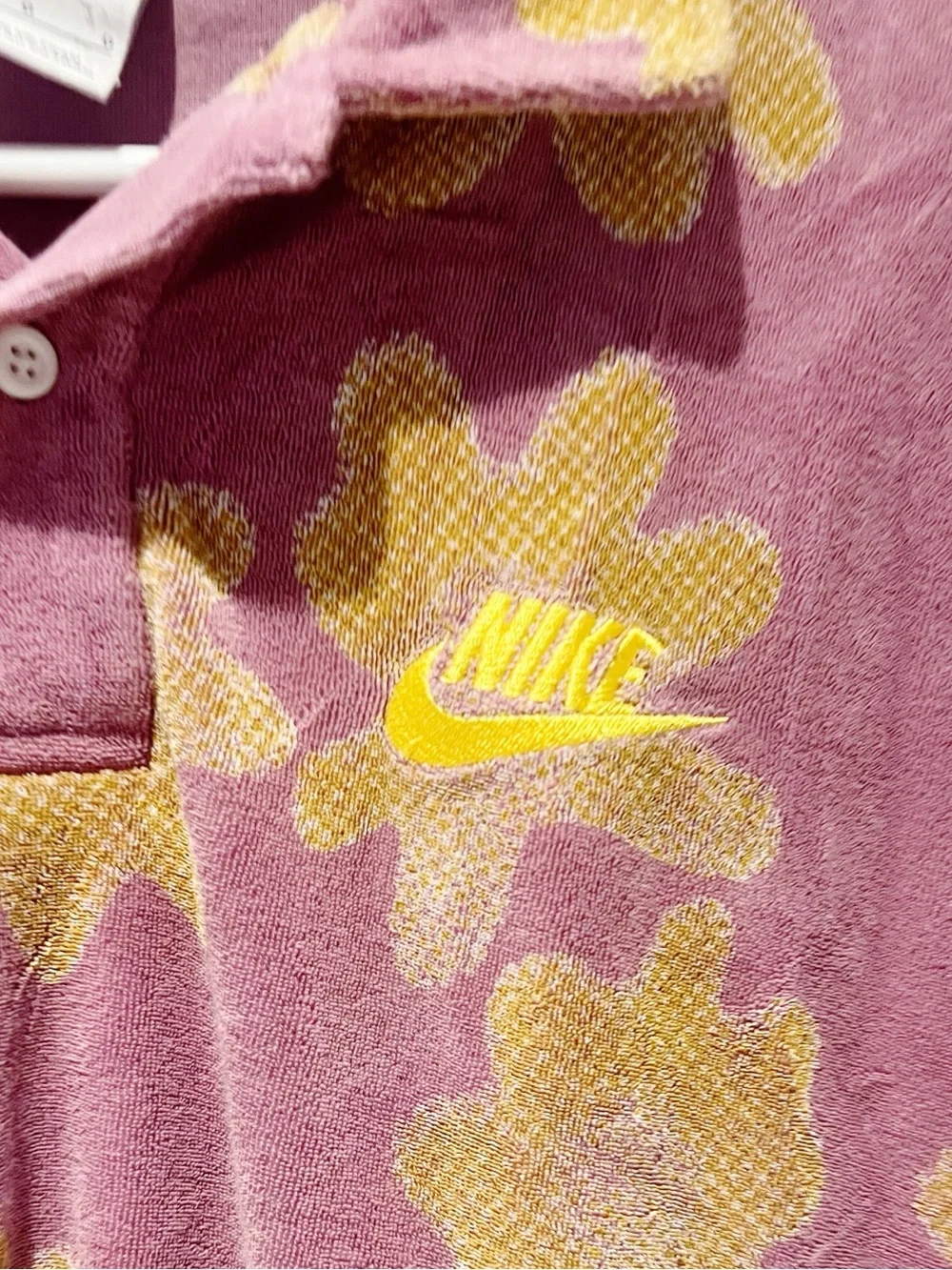 Nike sportswear flower polo